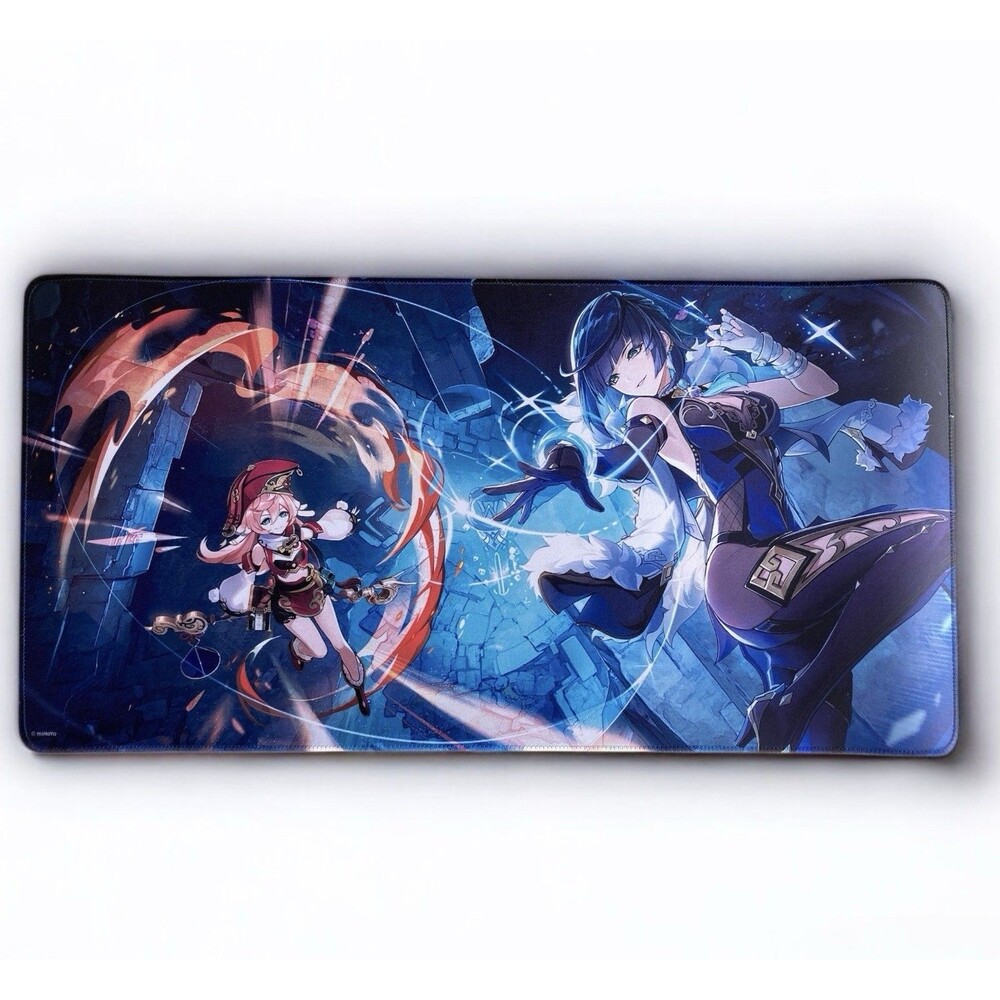 Genshin Impact US SELLER Desk/Mouse Mat/Pad 23x12 Yelan Yanfei Genius Invocation
